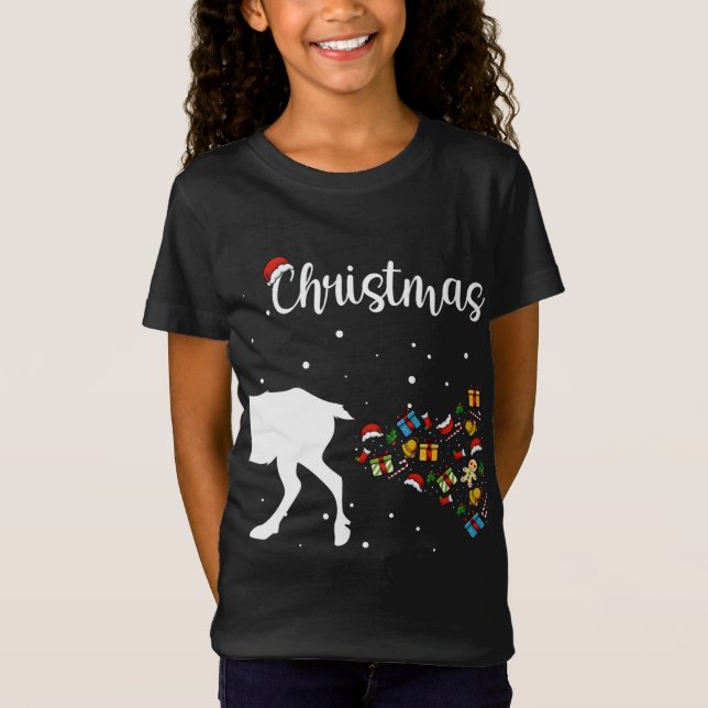 Camiseta Casais de Natal Correspondentes Felizes Doença de  (Frente)