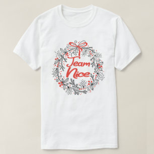 Camiseta Casais de Natal de Belo Engraçado da Equipe