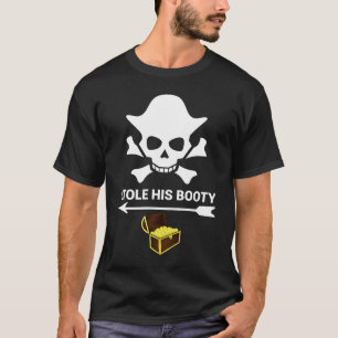 Camiseta Casais dias de os namorados Figuram Homens Piratas