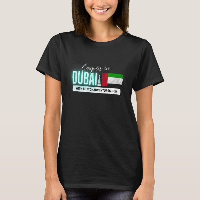 Camiseta Casais em Dubai (Frente)