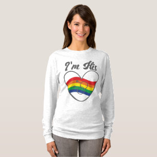 Camiseta Casais gay correspondentes a LGBT Eu sou o Orgulho