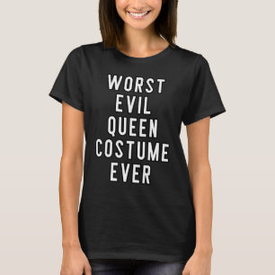 Camiseta Casais Halloween Figurume Pior Mau da Rainha Figur