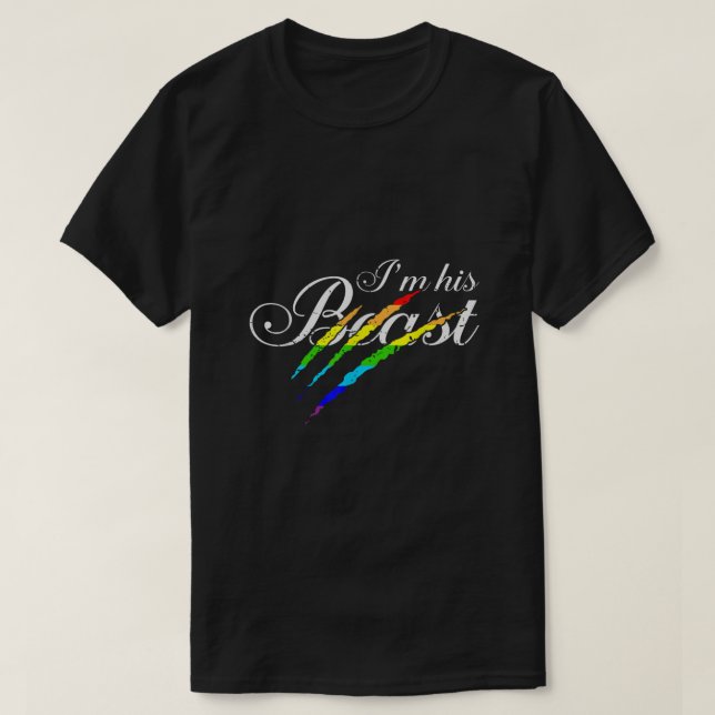 Camiseta Casais incríveis Gay sou o seu presente LGBT da Be (Frente do Design)