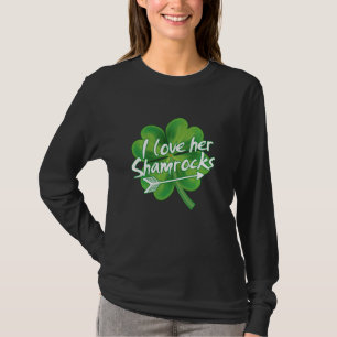 Camiseta Casais Irlandeses Engraçados Eu Amo Sua Rua De Cam