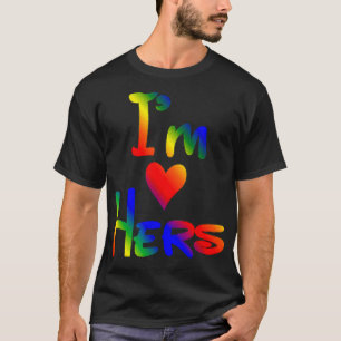 Camiseta Casais LGBTQ Oferecem-Me A Sua Mina Para Casais 