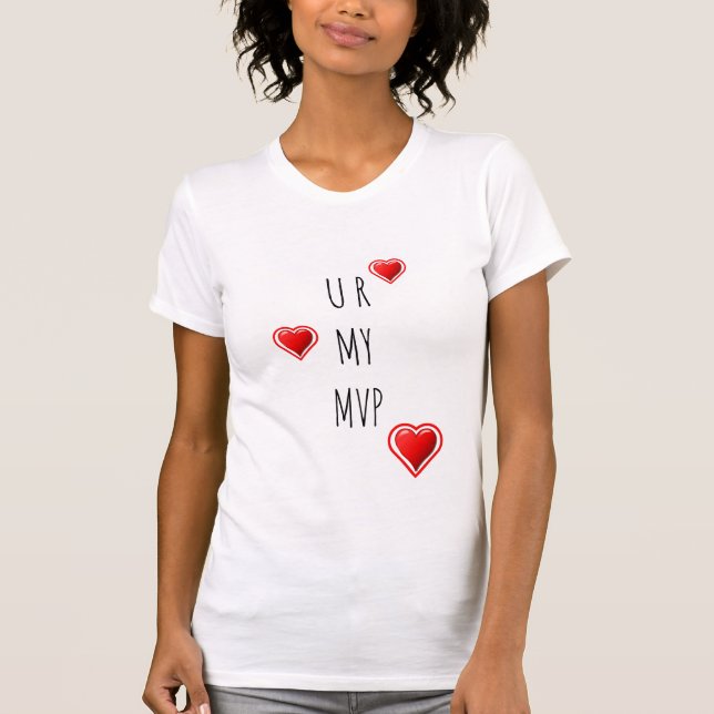 Camiseta Casais modernos U R MY MVP (Frente)