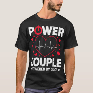 Camiseta Casais Poderosos Casais Cristãos Correspondentes