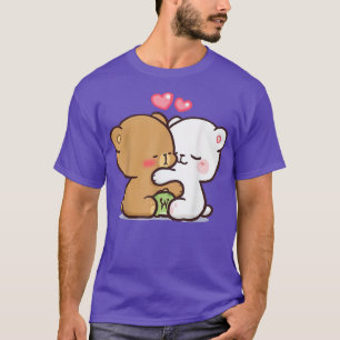 Camiseta Casal Bears Gift Engraçado 517