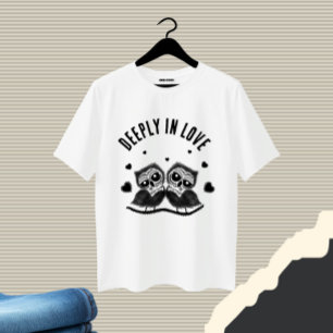 Camiseta Casal bonito de corujas