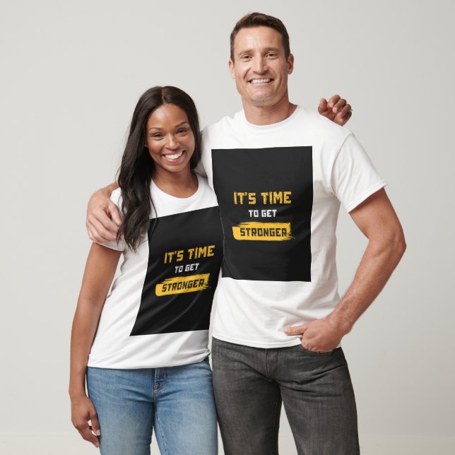 Camiseta casal branco (Unissex)