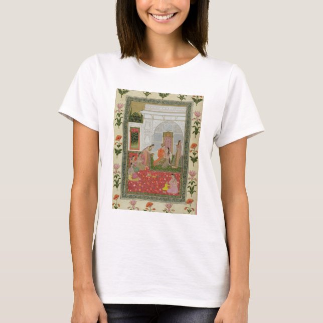 Camiseta Casal com assistentes e os músicos fêmeas (Frente)