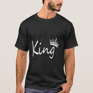 Camiseta Casal Da Coroa Rei E Rainha Para Oi