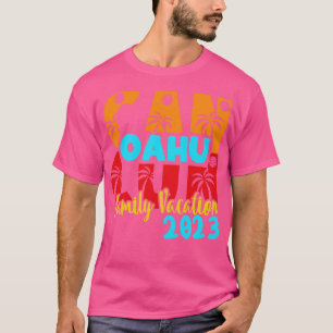 Camiseta Casal da Família Oahu Summer Matching Hol, Cancun