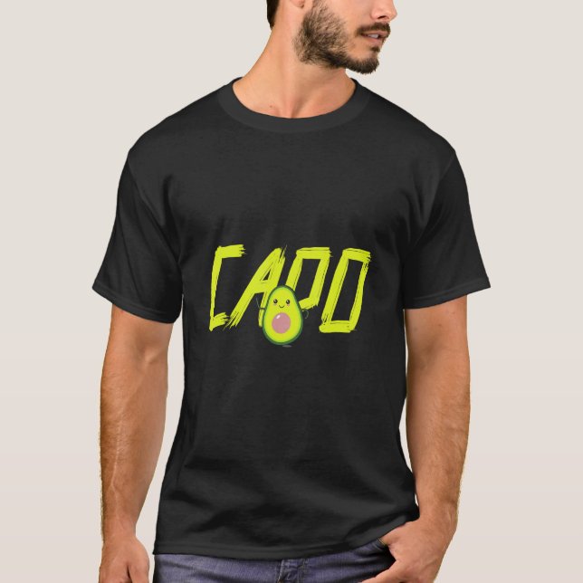 Camiseta Casal de Abacate Cado Vegano (Frente)