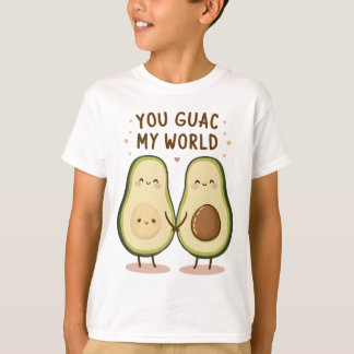 Camiseta Casal de Abacate Fofo