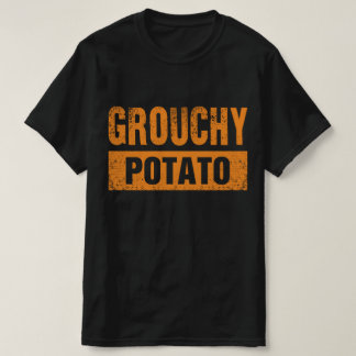 Camiseta Casal de Batata Mal-Humorada no Dia de Ação de Gra