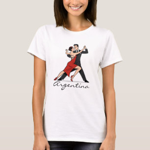 Camiseta Casal de dança do Tango da Argentina