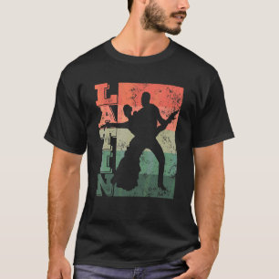 Camiseta Casal de dança latino - Formação retrô Rumba Paso