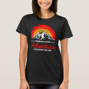 Camiseta Casal de Dia de os namorados de declaração legal n
