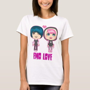 Camiseta Casal de Emo
