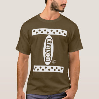 Camiseta Casal de Figurino do Brown Crayon Box Halloween
