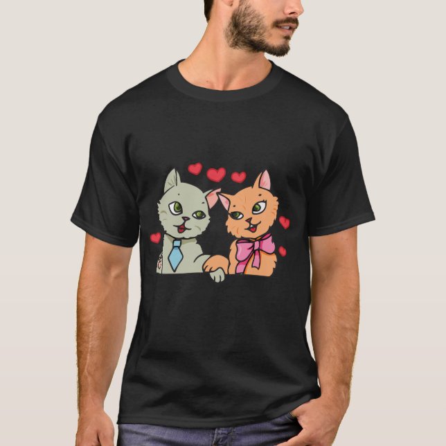 Camiseta casal de gato (Frente)