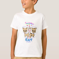 Casal de Gato Kawaii Cute Super Cat