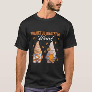 Camiseta Casal De Gnomos Bonitos Com Pedra De Pumpkin Call