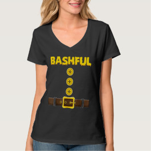 Camiseta Casal de Grupo de Figuras de Halloween Fácil Anão