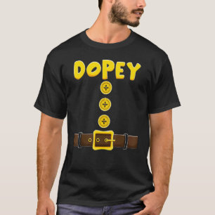 Camiseta Casal de Grupo de Figuras de Halloween Fácil Anão