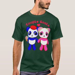 Camiseta Casal de pandas giro