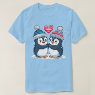 Camiseta Casal de pinguim