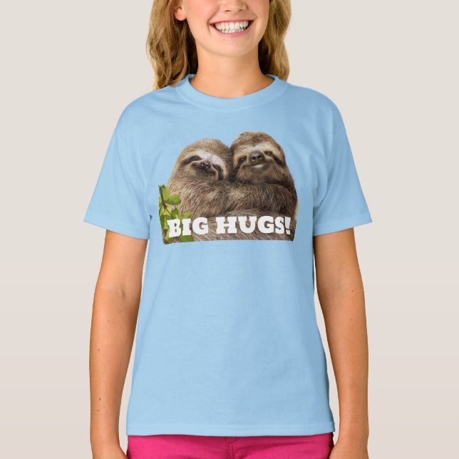 Camiseta Casal de Preguiças (Frente)
