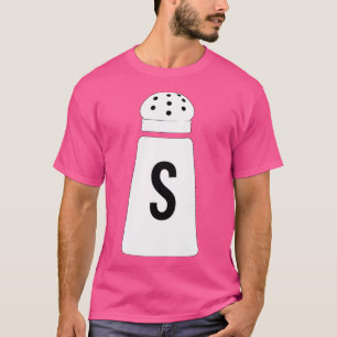 Camiseta Casal De Sal E Pimenta Que Correspondem Ao Hallowe