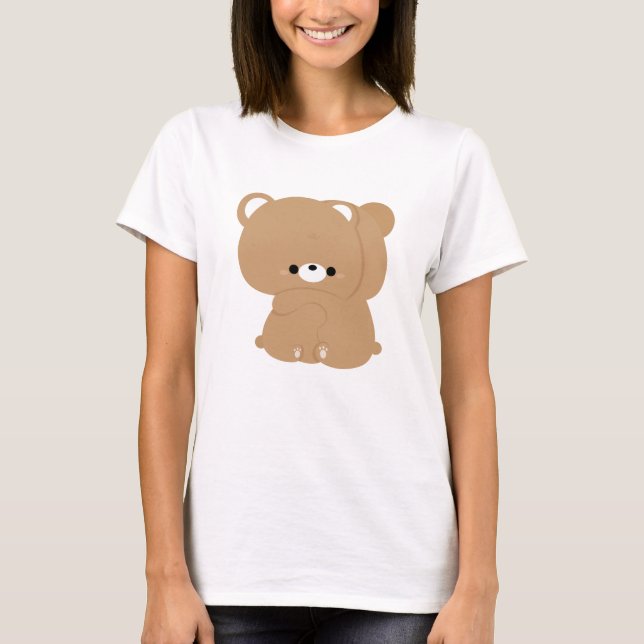 Camiseta Casal de Urso Castanho (Frente)