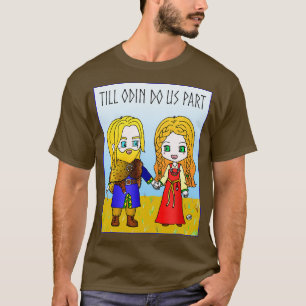 Camiseta Casal de Visualização de Caracteres