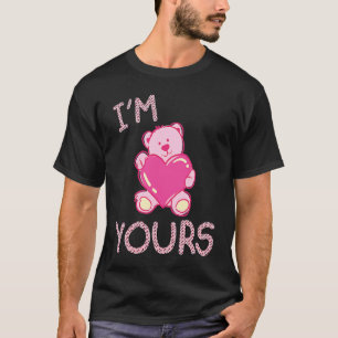 Camiseta Casal dia de os namorados, sou o seu Urso de Teddy