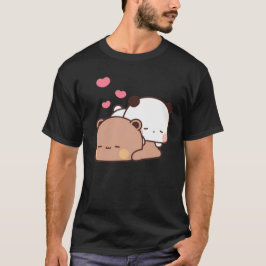 Camiseta Casal Do Urso De Panda E Brownie