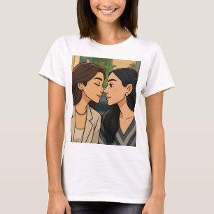 Camiseta Casal ENGLOt Thai GL: Engfa e Charlotte SML