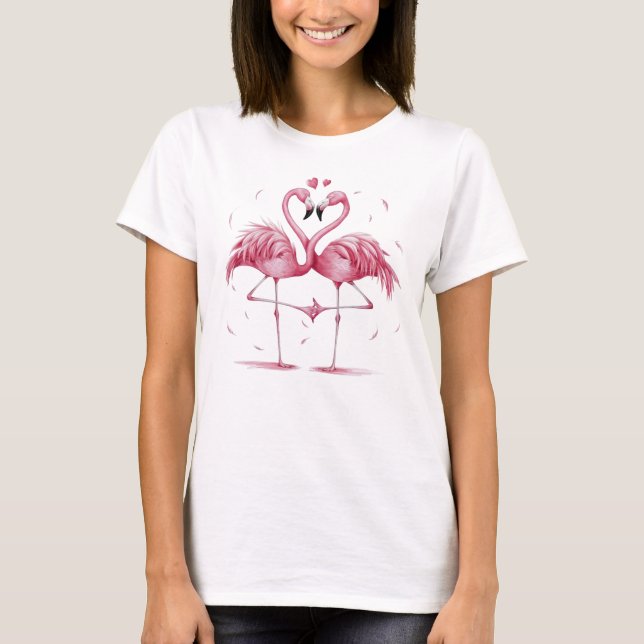 Camiseta Casal Flamingo (Frente)
