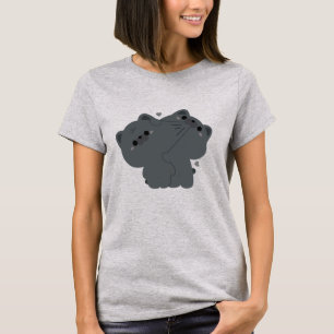Camiseta Casal francês Buldogue