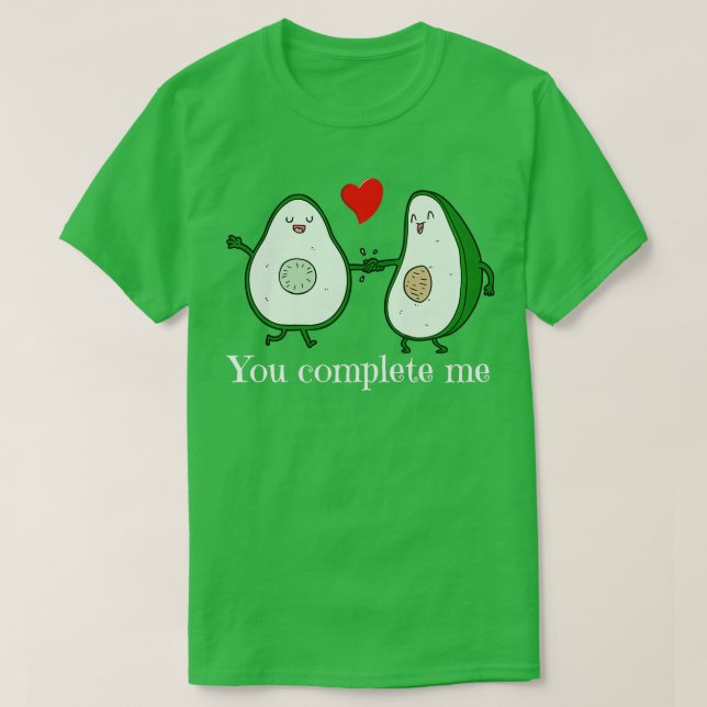 Camiseta Casal gols avocado diz (Frente do Design)