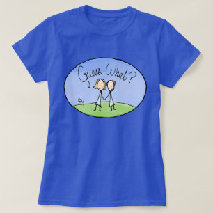 Camiseta Casal Lésbico Bonito Sabe O Que