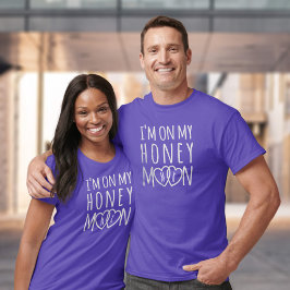 Camiseta Casal Lua de Mel Noiva ou Noivo