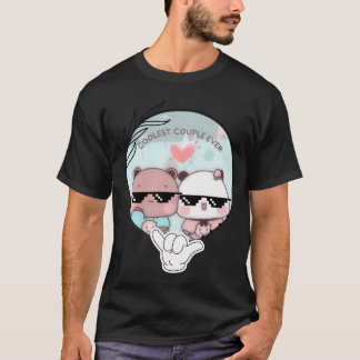 Camiseta Casal Mais Fresco De Bubu Dudu Panda Bear Browne L