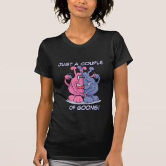 Camiseta Casal/obscuridade do tonto