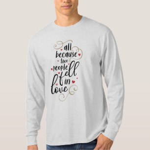 Camiseta Casal Oferece Tudo Porque Duas Pessoas Apaixonaram