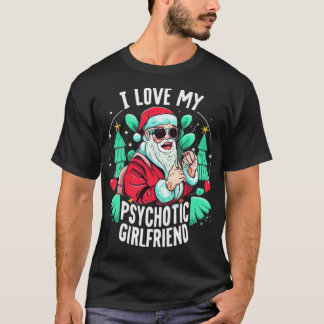 Camiseta Casal Psicótico Humor Quente