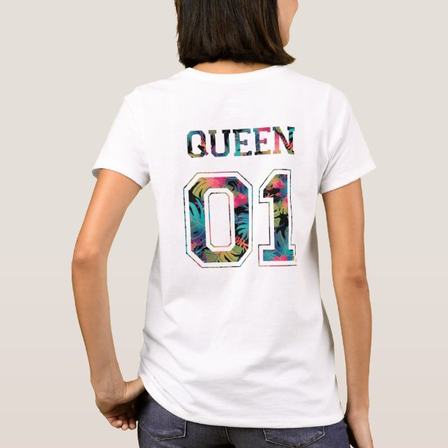 Camiseta casal rei e rainha (Verso)