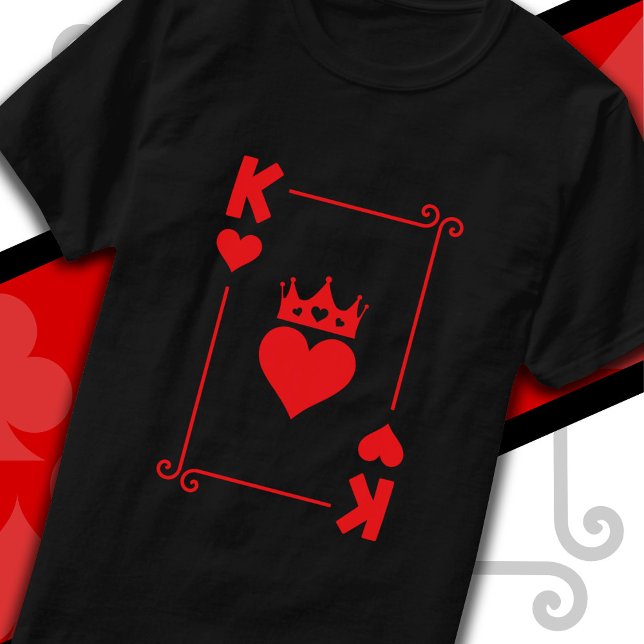 Camiseta Casal Rei Rainha Matando Figurino Rei de Corações (Criador carregado)